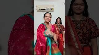 Kaisa Laga Maa Beti ka ye lookytshortsOOTNgarbanightgarbalookfashionnstylingnavratrispecial [upl. by Mich]