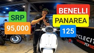 Benelli Panarea 125 2022 SRP 95000 Specs Full Review MA DP Kirby Motovlog [upl. by Selinski80]