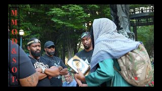 MUSLIM￼ RUNS FROM THE HEBREW ISRAELITES [upl. by Veats]