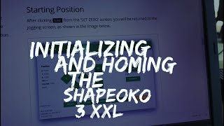 IoT78 Shapeoko 3 – Initializing and Homing the Shapeoko XXL with ZPlus – Step 12 [upl. by Merril]