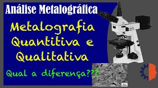 Metalografia qualitativa e quantitativa  Metalografia [upl. by Aliuqat]