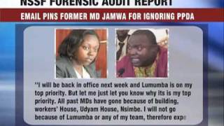 NSSF staff expose Jamwas threatening emails [upl. by Otsuj726]