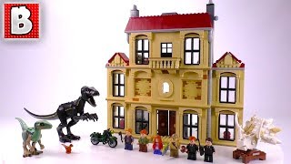 LEGO Indoraptor Rampage at Lockwood Estate Review  Jurassic World Fallen Kingdom 75930 Set [upl. by Jean356]