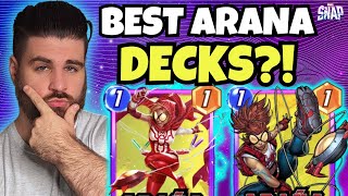 My Top 5 AWESOME DECKS To Play With ARANA  Top 100 Decks  Day 1 Arana Decks [upl. by Arabella]