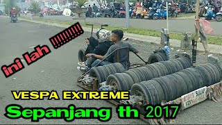 Review vespa extreme sampah amp tronton di th 2017  vespa extreme indonesia  VESPA eps 22 [upl. by Torrey556]