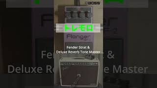 フランジャーで作る音ディメンジョンCコーラスヴィブラートトレモロヴァイブヴォコーダー FLANGER BF2 DeluxeReverbTonemaster [upl. by Yrok227]