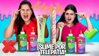 SLIME POR TELEPATIA  O INACREDITÁVEL ACONTECEU [upl. by Oicirtap696]