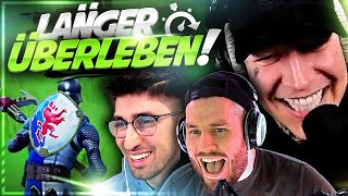 LÄNGER ÜBERLEBEN Challenge um 500€ 😱 mit Steeli StandartSkill  Fortnite  SpontanaBlack [upl. by Occir812]