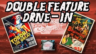 Double Feature DriveIn Tobor the Great amp Beginning of the End [upl. by Anirret]