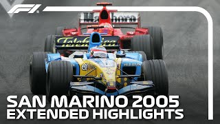 Extended Race Highlights  2005 San Marino Grand Prix [upl. by Jim]