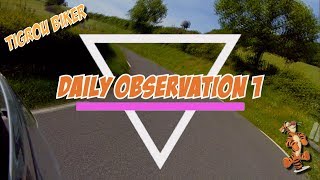 🐯 ‖ DAILY OBSERVATION 1 ‖ ROAD RAGE LYON BALADE HIKO KARUGA ET SUSHI 🍣 [upl. by Joseito]