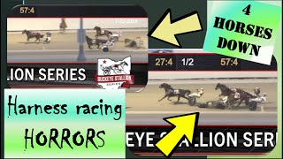 Harness Racing HELL Ohio 2024 HarnessHorseRevolution horseracing [upl. by Eidarb]