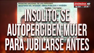 Se autopercibe mujer para jubilarse antes ¿Convicción o necesidad [upl. by Ian]