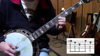 quotSilent Nightquot for Five 5 String Bluegrass Banjo [upl. by Levine]