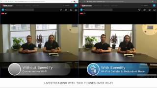 Livestream like a Pro with Speedify VPNs Redundant Mode [upl. by Dnomde]