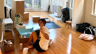 MOVING TO LA …again empty apartment tour I also may or may not have bought a tesla [upl. by Ahsetan]