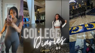 HBCU VLOG  College Diaries ep 1 ✩  Finals week NCAT vs NCCU hair appointment  more [upl. by Eelynnhoj]