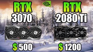 RTX 3070 vs RTX 2080 Ti  Test in 8 Games  1440p amp 1080p [upl. by Laveen]