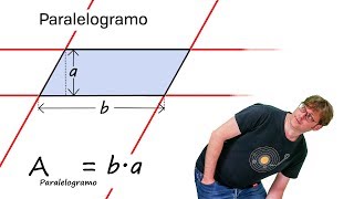 Área del PARALELOGRAMO [upl. by Sudnac775]