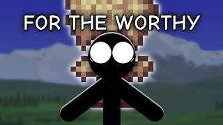 Stickman vs For the Worthy Seed Stickman vs Terraria Bosses Short Fan Animation [upl. by Garek]