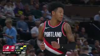 Anfernee Simons Best of Preseason Highlights  Portland Trail Blazers [upl. by Siver896]