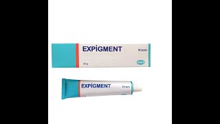 Expigment cream 4 hydroquinone melasma treatment [upl. by Ariamo97]