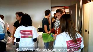 Bloc Santé Clermont Ferrand recoit FinancetesEtudescom le spécialiste du pret étudiant [upl. by Notluf769]