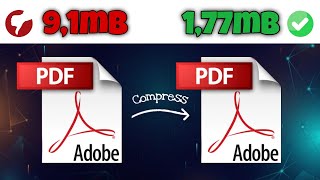 How To Compress PDF File Size without losing Quality 💯✅ [upl. by Eltsyrk]