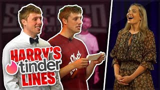 All of Harrys terrible pick up lines from SIDEMEN TINDER [upl. by Nyladnewg]