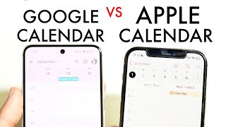 Apple Calendar Vs Google Calendar Which Should You Choose 2024 [upl. by Oria]