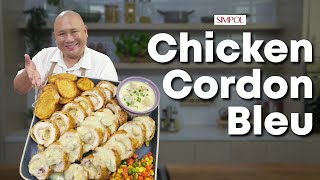 Homemade Cordon Bleu Recipe  Chef Tatung [upl. by Noswal839]