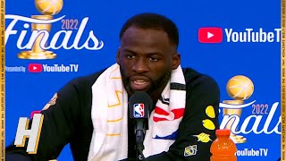 Draymond Green Postgame Interview  Game 3  Warriors vs Celtics  2022 NBA Finals [upl. by Annavahs]