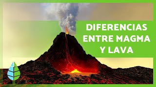 ¿Cuál es la DIFERENCIA entre MAGMA y LAVA 🌋 ¡Descúbrelo [upl. by Nythsa]