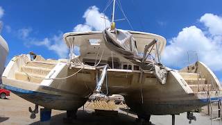 Buying a hurricane damaged yacht  Episode 1 [upl. by Koppel]