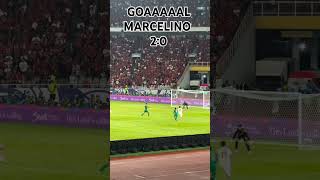 GOAAAAAAL 20  MARCELINO 🔥 indonesiavsarabsaudi timnasday indonesia kualifikasipialadunia2026 [upl. by Orsini637]