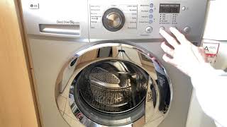 LG Washing Machine  Test Mode [upl. by Ibrad]