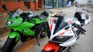 Kawasaki Ninja 250sL amp Yamaha R15 v20 WalkAround  Philippines [upl. by Farley524]