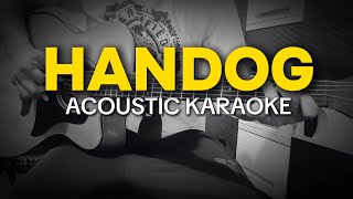 Handog  Florante Acoustic Karaoke [upl. by Terraj]