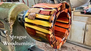 Woodturning  The Exotic Wood Vase [upl. by Chaille786]