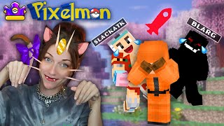 Red Rockets  My Meowth Pixelmon Day 2  Kruzadar Stream Highlights 299 [upl. by Ihsoyim]