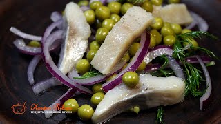 САМЫЙ ПРОСТОЙ САЛАТ РЕЦЕПТ закуски из селедки БЫСТРО и ВКУСНО [upl. by Rimas]