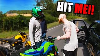 WHEN BIKERS FIGHT BACK  Crazy Motorcycle Moments Ep 29 [upl. by Feldt855]