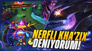 BU HEROYU NE HALE GETİRMİŞLER  KHA ZIX BİTMİŞ  Wild Rift [upl. by Ymrej]