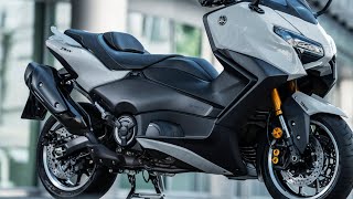 2025 Yamaha TMAX Launched  New Styling Electronics amp Features [upl. by Oeak469]