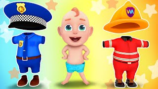 Which Job Do You Want To Do  Job and Career Song  Rosoo Nursery Rhymes amp Kids Songs [upl. by Ruddie]