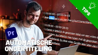 ONDERTITELING was nog nooit zo MAKKELIJK Transcripties in Adobe Premiere Pro  Tutorial Tuesday [upl. by Ididn]