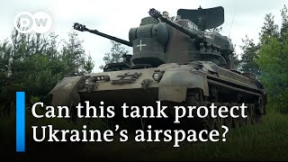 Ukraine How important the German Gepard air defense system really is  DW News [upl. by Madda]