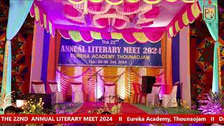 EUREKA ANNUAL LITERARY MEET 2024 Eureka Academy Official Live Stream [upl. by Utica2]