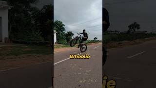 Finally Fat Bike Se Wheelie Karna Aa gaya 😍🥳fatbike shorts minivlog [upl. by Hcnarb570]