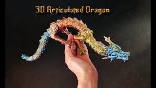 Tutorial Chinese Dragon  3D Printed [upl. by Badr984]